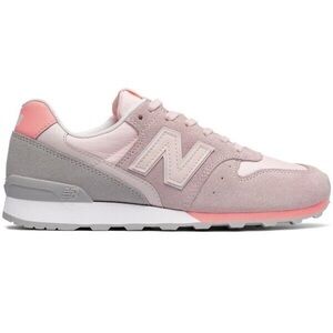 New Balance 696 Pink and Gray sneakers size 7 women